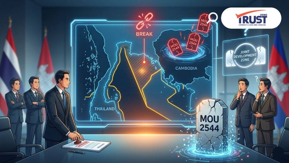 รัฐบาล แจงเหตุผล “ยกเลิก MOU 2544” ตามมติที่ประชุม สมช.ครั้งที่ 2/2569