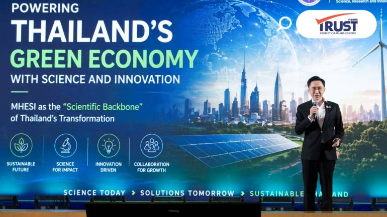 อ.เชน ชูวิสัยทัศน์ “Green Transformation” พลิกวิกฤติเศรษฐกิจสู่ Net Zero