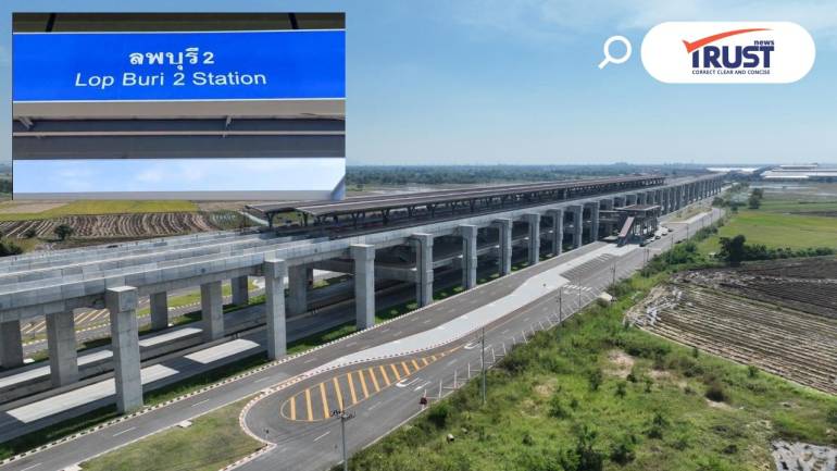 รฟท.เตรียมเปิดสถานี "ลพบุรี 2" รองรับ 14 ขบวน จัดรถรับ-ส่งเชื่อมสถานีเก่า