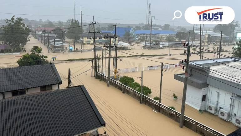 24 พ.ย.สงขลาน้ำท่วมหนัก ประกาศภัยพิบัติทั้งจังหวัด ผู้ว่าฯ สั่งอพยพกลุ่มเสี่ยง