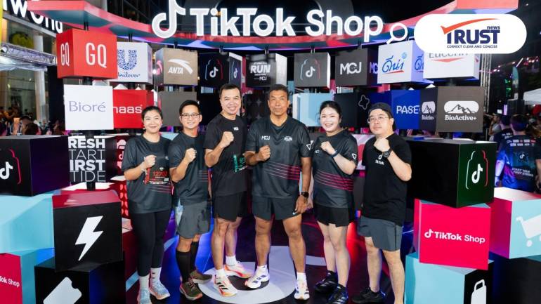 TikTok Shop จัดงานวิ่งปลุกชุมชนคนรักสุขภาพ ขับเคลื่อน กทม.สู่ 