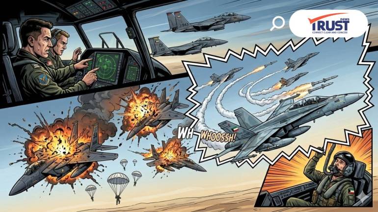 เผยเหตุ เอฟ-15 อี ของสหรัฐฯ 3 ลำร่วง เพราะ เอฟ/เอ-18 คูเวต ยิงพวกเดียวกันเอง  