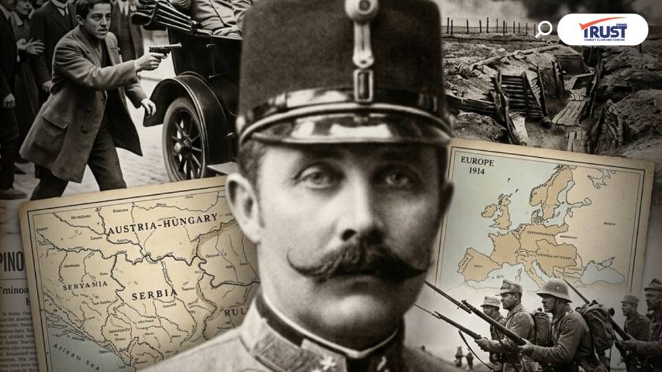 ย้อนรอย สงครามโลก ครั้งที่ 1 จากชนวนเหตุ “ลอบสังหาร” คนเพียงคนเดียว