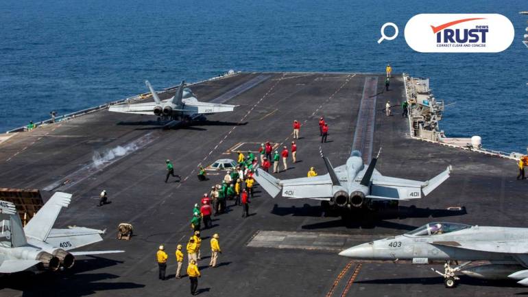 U.S.CENTCOM แจงข่าวอิหร่านยิงขีปนาวุธใส่เรือบรรทุกเครื่องบิน ยัน  4 ลูกว่าวหมด