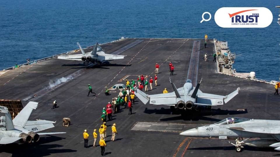 U.S.CENTCOM แจงข่าวอิหร่านยิงขีปนาวุธใส่เรือบรรทุกเครื่องบิน ยัน  4 ลูกว่าวหมด
