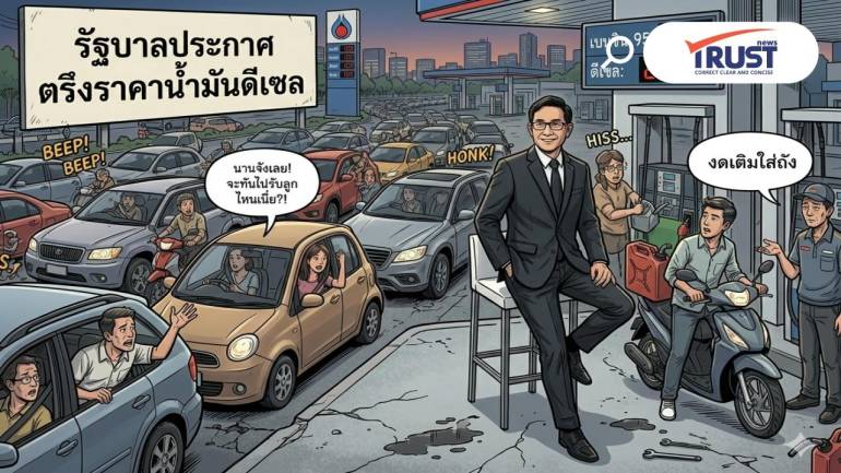 รมว.พลังงาน ใช้กลไกกองทุนตรึงราคาน้ำมัน ดีเซล 29.94 บาท/ลิตร นาน 15 วัน