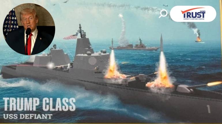 ปธน.ทรัมป์ ประกาศโครงการเรือประจัญบานใหม่ เพื่อโชว์แสนยานุภาพกองเรือสีทอง