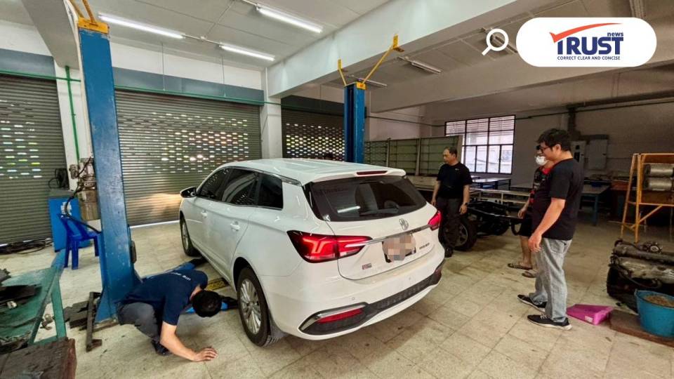 สวทช.จับมือ อาชีวะสงขลา ติวเข้มเด็กช่างประเมินความปลอดภัยรถ EV ที่ถูกน้ำท่วมภาคใต้