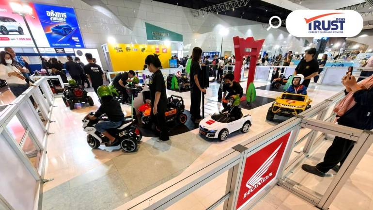 ไม่ได้มีแต่รถใหม่ MOTOR EXPO 2025 ชวนน้องๆ มาอบรมกฎจราจร และการขับขี่