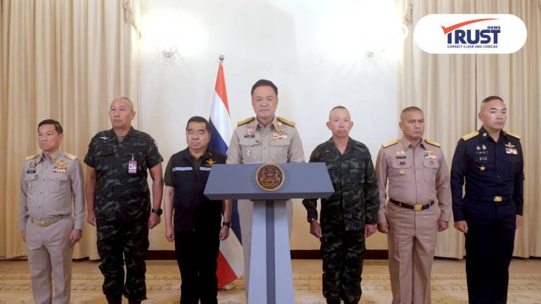 รัฐบาลย้ำไทยไม่ได้รุกราน มุ่งดูแลความปลอดภัยประชาชน-ปกป้องอธิปไตยของชาติ