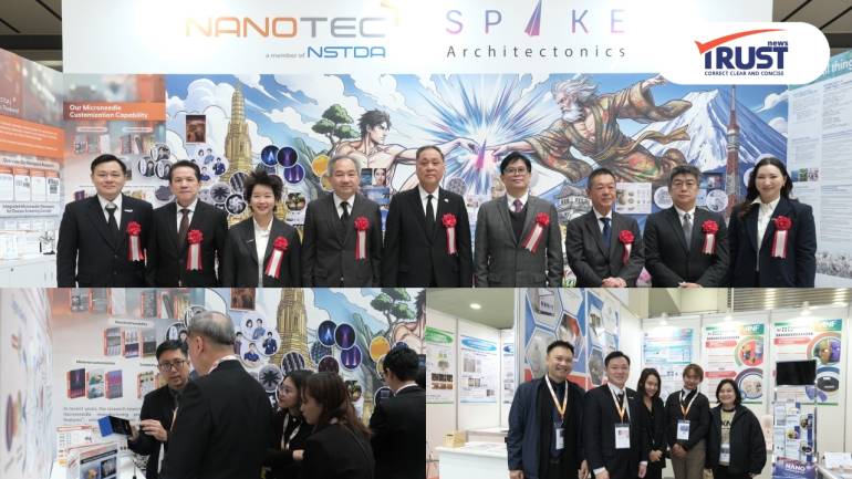 ดีปเทคสตาร์ตอัปไทยร่วมมือ บ.ญี่ปุ่น เปิดตัวเข็มไมโครสไปก์ ในงาน nano tech 2026