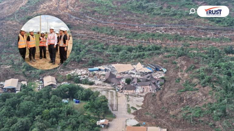 คืบหน้าดินสไลด์เหมืองแม่เมาะ เร่งกู้สายพานดิน ไม่กระทบผลิตไฟฟ้า