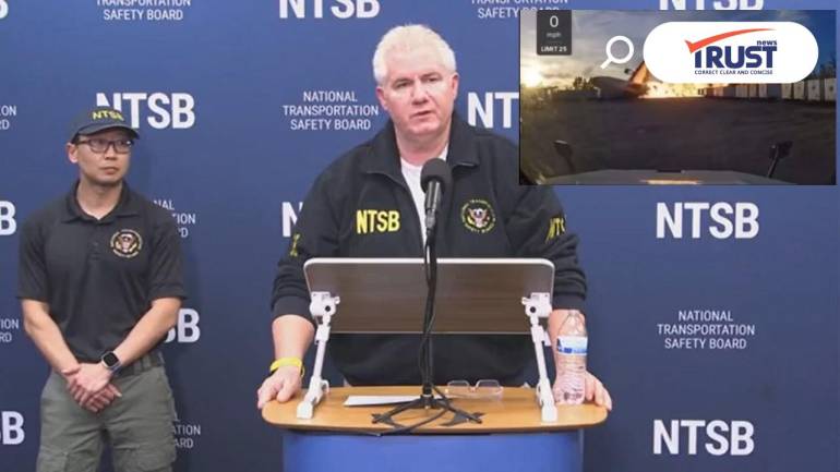 NTSB ยันเครื่องยนต์ซ้ายหลุด ก่อน MD-11 ตกที่หลุยส์วิลล์ ยอดตายรวม 12 ศพแล้ว