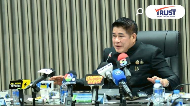 ธรรมนัส มั่นใจคุมสถานการณ์น้ำได้อยู่ ลุยผันน้ำเจ้าพระยาออก 2 ฝั่งลงทะเล