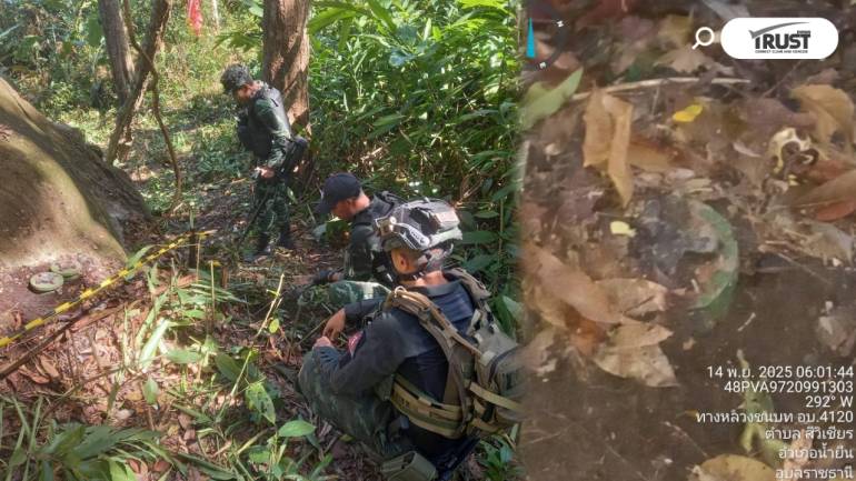 พบอีก! 2 ทุ่นระเบิดใหม่ PMN-2 เนิน 677 ช่องอานม้า