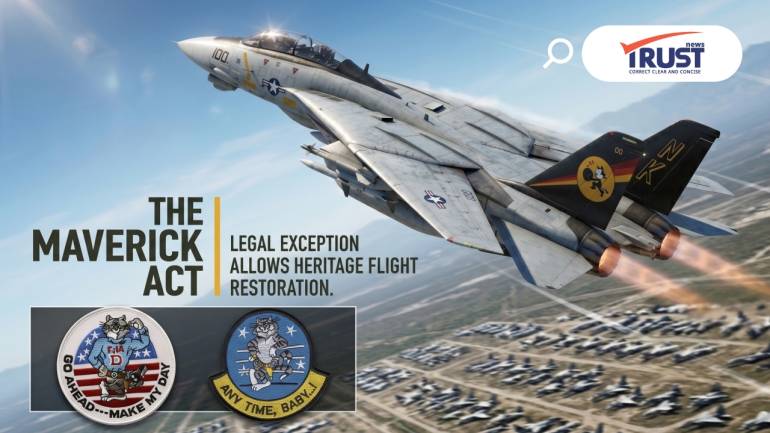 F-14 มีหวังคืนชีพได้บินอีกครั้ง หลังวุฒิสภาสหรัฐฯ ผ่านร่าง ก.ม. Maverick Act 