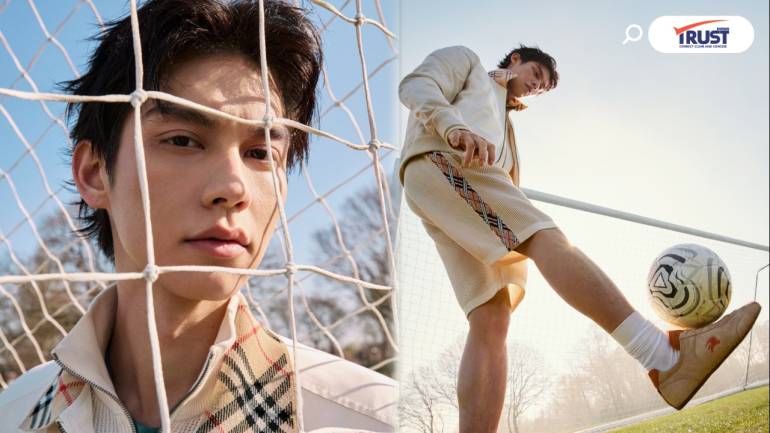 'ไบร์ท วชิรวิชญ์' ประชันเฟรมระดับโลก Global Brand Ambassador Burberry
