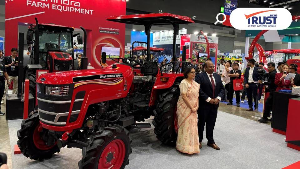 มหินทรา เปิดตัวแทรกเตอร์ใหม่ 42 แรงม้า ครั้งแรกในไทยที่งาน Agritechnica Asia 2026 